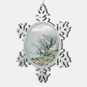 ORNEMENT FLOCON DE NEIGE ARBRES (Vue impression)