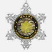 Ornement Flocon De Neige Armée majeure (Devant)