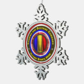 Ornement Flocon De Neige Army Training and Doctrine Command Keepsake (Vue impression)