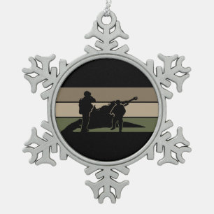 Ornement Flocon De Neige Artillerie de campagne