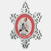 Ornement Flocon De Neige Artiste du tatouage (Vue impression)