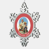 Ornement Flocon De Neige Attraper le grand (Vue impression)