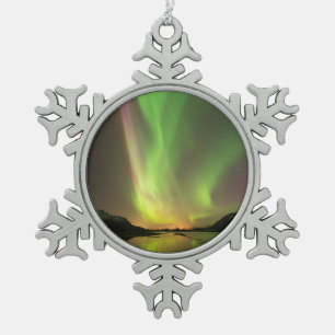 Ornement Flocon De Neige Aurora multicolore