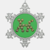 Ornement Flocon De Neige 🐶 Authentic Chang Beer Cap Dog (Devant)