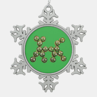 Ornement Flocon De Neige ​🐶 Authentic Chang Beer Cap Dog