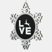 Ornement Flocon De Neige Awesome Deer Lover Trendy Aesthetic Design  (Vue impression)