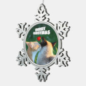 Ornement Flocon De Neige Baiser de Kitty (Vue impression)