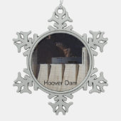 Ornement Flocon De Neige Barrage Hoover (Devant)