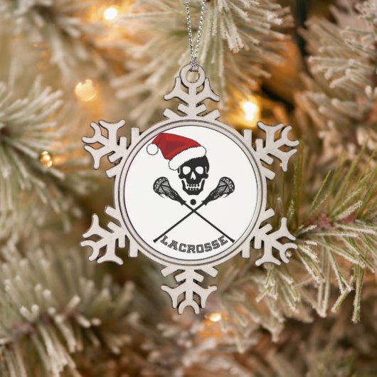 Ornement Flocon De Neige Bâtons de crosse de Noël (Arbre)