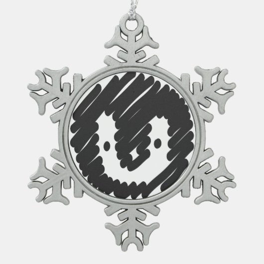 Ornement Flocon De Neige Bébé Penguin Snowflake Ornament (Devant)