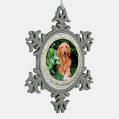 Ornement Flocon De Neige Belle Golden Retriever Noël Ornament neige (Gauche)