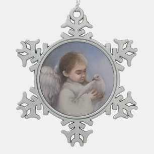 Ornement Flocon De Neige Bénédictions angéliques
