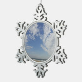 Ornement Flocon De Neige Bethany Beach II (Vue impression)