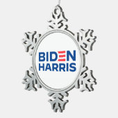 Ornement Flocon De Neige Biden Harris (Vue impression)
