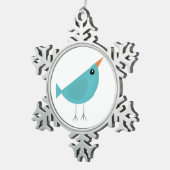 Ornement Flocon De Neige Birdy (Vue impression)