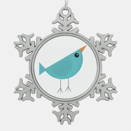 Ornement Flocon De Neige Birdy (Devant)