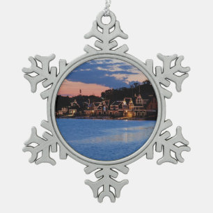 Ornement Flocon De Neige Boathouse Row
