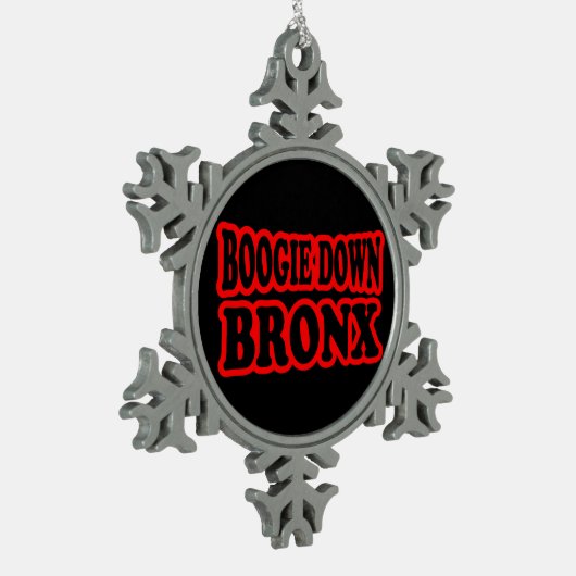 Ornement Flocon De Neige Boogie Down Bronx, New York, (Gauche)