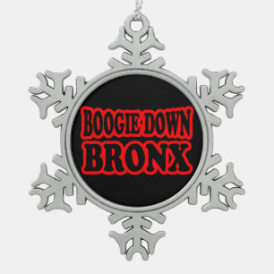 Ornement Flocon De Neige Boogie Down Bronx, New York,