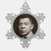 Ornement Flocon De Neige Booker Washington : African American Educator (Devant)