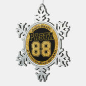 Ornement Flocon De Neige Boston Hockey Pasta 88 (Vue impression)