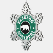 Ornement Flocon De Neige Branson Missouri (Vue impression)