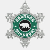 Ornement Flocon De Neige Branson Missouri (Devant)