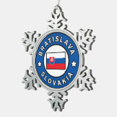 Ornement Flocon De Neige Bratislava Slovaquie (Vue impression)