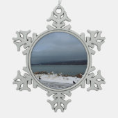 Ornement Flocon De Neige Bravant la tempête ensemble (Devant)