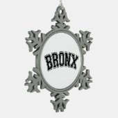 ORNEMENT FLOCON DE NEIGE BRONX (Gauche)