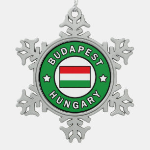 Ornement Flocon De Neige Budapest Hongrie