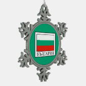 Ornement Flocon De Neige Bulgarie (Gauche)