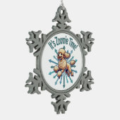 Ornement Flocon De Neige C’est Zoomie Time Poodle (Gauche)