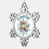 Ornement Flocon De Neige C’est Zoomie Time Poodle (Vue impression)