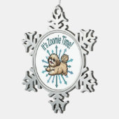 Ornement Flocon De Neige C’est Zoomie Time Shih Tzu (Vue impression)