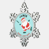 Ornement Flocon De Neige Cadeau de Frisbee Ultimate (Vue impression)