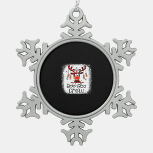 Ornement Flocon De Neige Cadeau infirmière   Boo Boo Crew