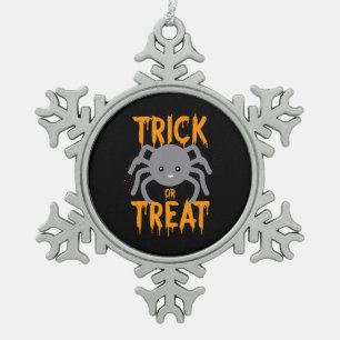 Ornement Flocon De Neige Cadeau Spider Araignée - Trick Ou Treat - Hallow