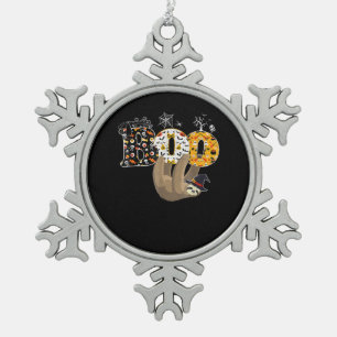 Ornement Flocon De Neige Cadeau Spider Boo Halloween avec Sloth Witch Cas
