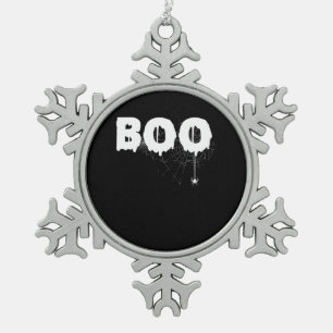 Ornement Flocon De Neige Cadeau Spider   Halloween Funny Effrayant Petit Ar