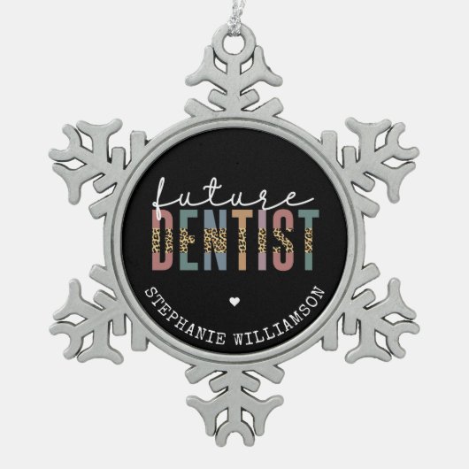 Ornement Flocon De Neige Cadeaux Dentistes Dentistes Dentistes  (Devant)
