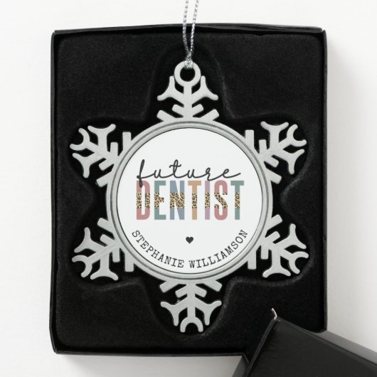 Ornement Flocon De Neige Cadeaux Dentistes Dentistes Dentistes (Boîte)