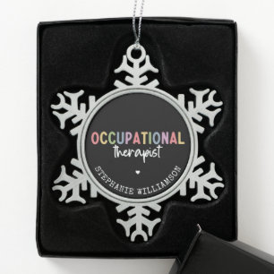 Ornement Flocon De Neige Cadeaux OT