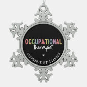 Ornement Flocon De Neige Cadeaux OT (Devant)
