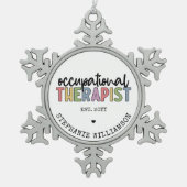 Ornement Flocon De Neige Cadeaux OT (Devant)