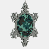 Ornement Flocon De Neige Camouflage militaire (Gauche)