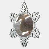 Ornement Flocon De Neige Canard (Vue impression)