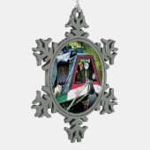 ORNEMENT FLOCON DE NEIGE CANAUX (Gauche)