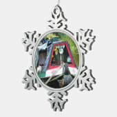 ORNEMENT FLOCON DE NEIGE CANAUX (Vue impression)
