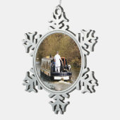 ORNEMENT FLOCON DE NEIGE CANAUX (Vue impression)